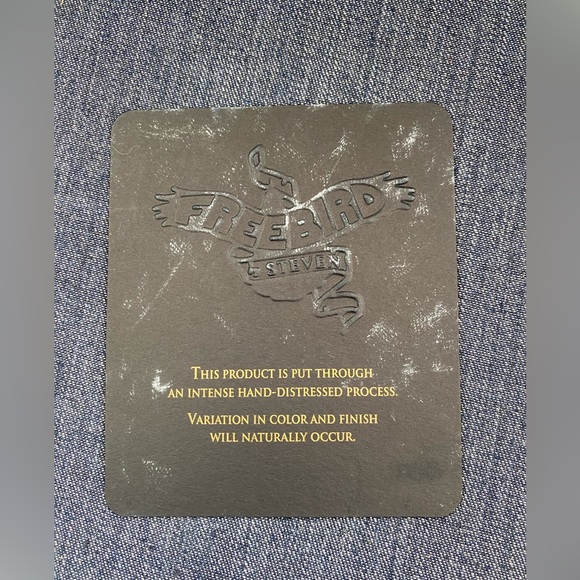 Freebird by Steven Cassandra Heeled Strappy Sandals Distressed Leather W6 Boho - Picture 12 of 15